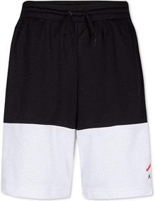 img 1 attached to 🏀 Performance-driven Nike Jordan Big Boy's Jumpman Air Mesh Shorts - Unleash Your Game!