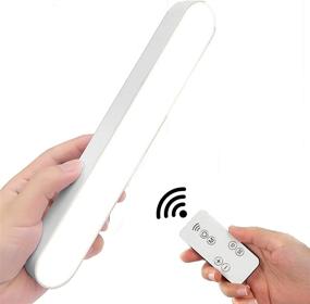 img 4 attached to 🔆 Inshere Dimmable LED Remote Control Light: Touch Control, Wireless, Rechargeable - Perfect for Night Reading, Closet, Cabinet, Makeup Mirror, Bedside