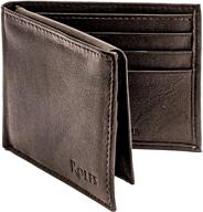 rolfs blocking genuine leather slimfold logo