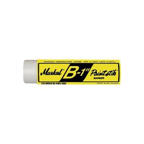 img 2 attached to Markal 80260 B Paintstik Solid Paint Ambient Surface Marker in White (Pack of 12) - King Size for Effective Marking