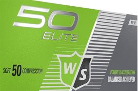 img 1 attached to 🏌️ Green Wilson Staff Fifty Elite Golf Ball - Optimize Your Search