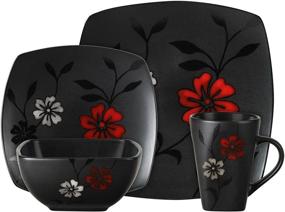 img 1 attached to 🌸 Elevate your dining experience with Gibson Elite Evening Blossom Dinnerware