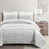 lush decor hygge piece quilt bedding logo