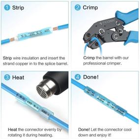 img 1 attached to 🔌 TICONN Waterproof Insulated Automotive Connectors