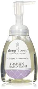 img 3 attached to Cleansing Elegance: Deep Steep Foaming Handwash, Lavender Chamomile - 8 Ounces