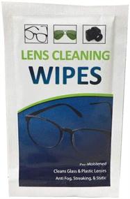 img 2 attached to 🧻 Premium Lens Cleaning Wipes: Optimal Care for Glasses, Cameras & All Optical Devices (24 Wipes)