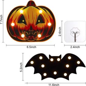 img 3 attached to Silhouette Decoration Decoration Seamless Halloween Lighting & Ceiling Fans