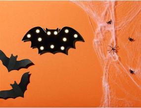 img 1 attached to Silhouette Decoration Decoration Seamless Halloween Lighting & Ceiling Fans