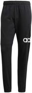 adidas essentials performance pants black sports & fitness logo