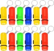 🔦 bbto 24 pieces assorted mini flashlight keychain: fun and portable toy for kids and toddlers logo