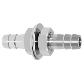 img 4 attached to 🔩 Stainless Steel Straight Fitting for Hydraulic, Pneumatic, and Plumbing Applications