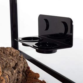 img 3 attached to 🦎 WACOOL Magnetic Gecko Ledge: A Versatile Acrylic Feeding Solution for Geckos, Iguanas, Chameleons, and More