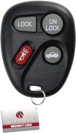 🔑 keylessoption 25678792 keyless entry remote control car key fob replacement - enhanced performance & convenience logo