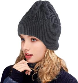 img 4 attached to Muryobao Womens Winter Beanie Slouchy Outdoor Recreation and Outdoor Clothing