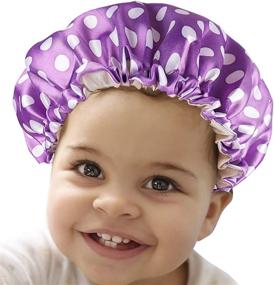 img 4 attached to Adjustable Bonnets Children Reversible Sleeping Personal Care