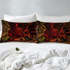 img 3 attached to Leopard Multicolored Wrinkle Bedding Bedclothes