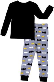 img 2 attached to 🦇 Little Toddler Batman Boys' Clothing by DC Comics