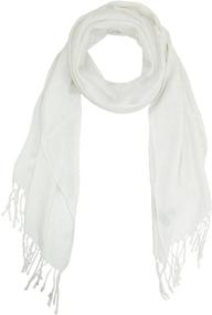 img 2 attached to Stylish CTM Classic Pashmina Shawl: Must-Have Women's Accessory for Scarves & Wraps