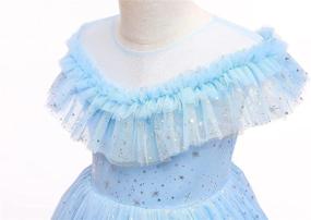 img 1 attached to Weileenice Princess Costume Embroidered Dress for 3-4 Year Old Girls' Clothing