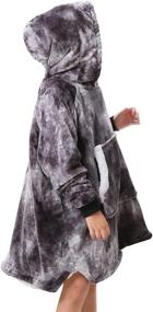 img 3 attached to Uttermara Oversized Blanket Comfortable Sweatshirt