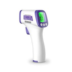 img 4 attached to 🌡️ Accurate Infrared Forehead Thermometer for Adults and Kids - Contactless, Touchless Baby Thermometer with LCD Display - Battery Not Included