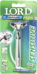 img 2 attached to 🪒 Premium Plus Twin Blade Razor featuring a Pivoting Head by Lord