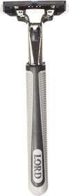 img 4 attached to 🪒 Premium Plus Twin Blade Razor featuring a Pivoting Head by Lord