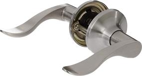 img 4 attached to 🚪 Enhanced Yale Keowee Satin Nickel Lever - Passage