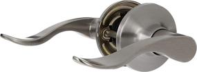 img 3 attached to 🚪 Enhanced Yale Keowee Satin Nickel Lever - Passage