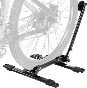 img 4 attached to 🚲 Venzo 2 x Bicycle Floor Type Parking Rack Stand – Versatile Indoor/Outdoor Storage Solution for Mountain and Road Bikes – Perfect for Nooks, Garages, and Connecting Multiple Racks