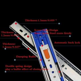 img 1 attached to 🗄️ Cabinet Furniture with Drawer Extension Bearings