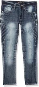 img 4 attached to 👖 Stylish Denim Pants for Boys by Southpole: Offering Comfy Stretch and Various Design Options