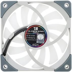 img 1 attached to Thermalright TL-C12015S: Ultra-Slim 120mm ARGB Fan with 5V Lighting, PWM Control, and 1500RPM for Small Form Factor Cases