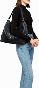 img 3 attached to 👜 Women's Large Shoulder Handbags with Buckle - Handbags & Wallets