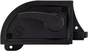 img 2 attached to 🚪 RV Screen Door Latch by RecPro – Enhancing your RV Exterior Door with Black Camper Screen Door Latch for Optimal Functionality