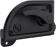 🚪 rv screen door latch by recpro – enhancing your rv exterior door with black camper screen door latch for optimal functionality logo