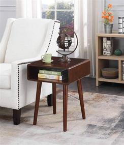 img 2 attached to 🌰 Napa End Table in Espresso by Convenience Concepts