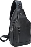 🎒 texbo genuine leather backpack daypacks: a blend of style and durability логотип