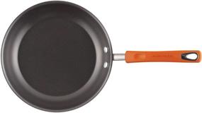 img 3 attached to Rachael Ray Red Hard Enamel Nonstick 14-Piece Cookware Set