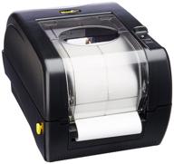 🐝 wasp wpl305 monochrome direct thermal label printer: fast, versatile, and reliable with reflective media sensor, 5 in/s print speed, 203 dpi print resolution, 4.25" print width, 110/220v ac logo