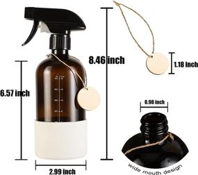 img 2 attached to 💇 Roetell Refillable Hairdressing Container with Precise Measurements