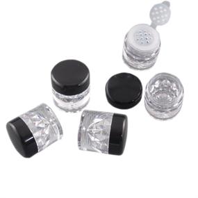 img 2 attached to 💄 Plastic Cosmetic Eyeshadow Container Concealer: Perfect Solution for Flawless Makeup