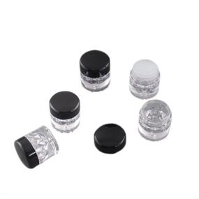 img 1 attached to 💄 Plastic Cosmetic Eyeshadow Container Concealer: Perfect Solution for Flawless Makeup