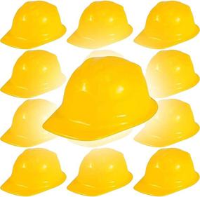 img 3 attached to 👷 Child-Sized Yellow Construction Worker Hat Helmet: Ideal for Parties and Classroom Activities