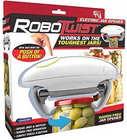 img 3 attached to Robo Twist Electric Jar Opener - The Ultimate Handsfree Jar Opener for All Jar Sizes - As Seen on TV