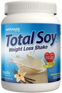 🥛 naturade total soy vanilla protein powder and meal replacement shakes - ideal for weight loss (15 servings) logo