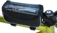 banjo brothers top tube bag: 🚴 convenient and stylish storage solution for cycling enthusiasts logo