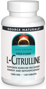 img 4 attached to 💪 Enhance Nitric Oxide Levels with Source Naturals L-Citrulline 1000mg - 120 Tablets
