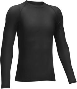 img 4 attached to 👕 TELALEO Boys' Compression Moisture-Wicking Baselayer Undershirt for Active Lifestyle