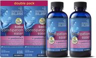 mommy's bliss baby constipation ease: prebiotic formula for gentle and effective relief, ages 6 months+, pack of 2, 8.0 fl oz total logo